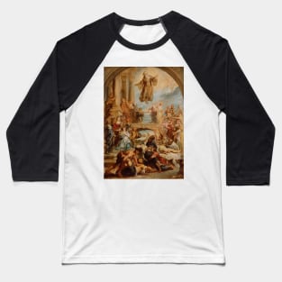 The Miracles of Saint Francis of Paola by Peter Paul Rubens Baseball T-Shirt